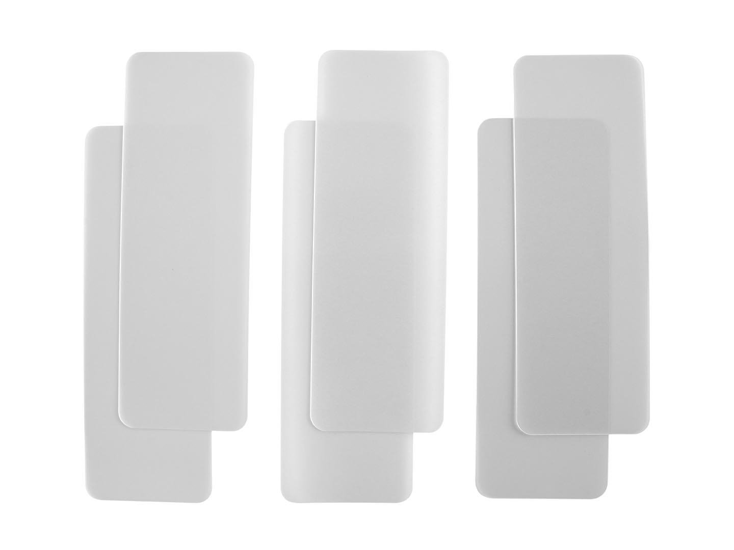 Kit de 6 tarjetas de apertura largas - 2x0,25 / 2x0.35 / 2x0.5 mm