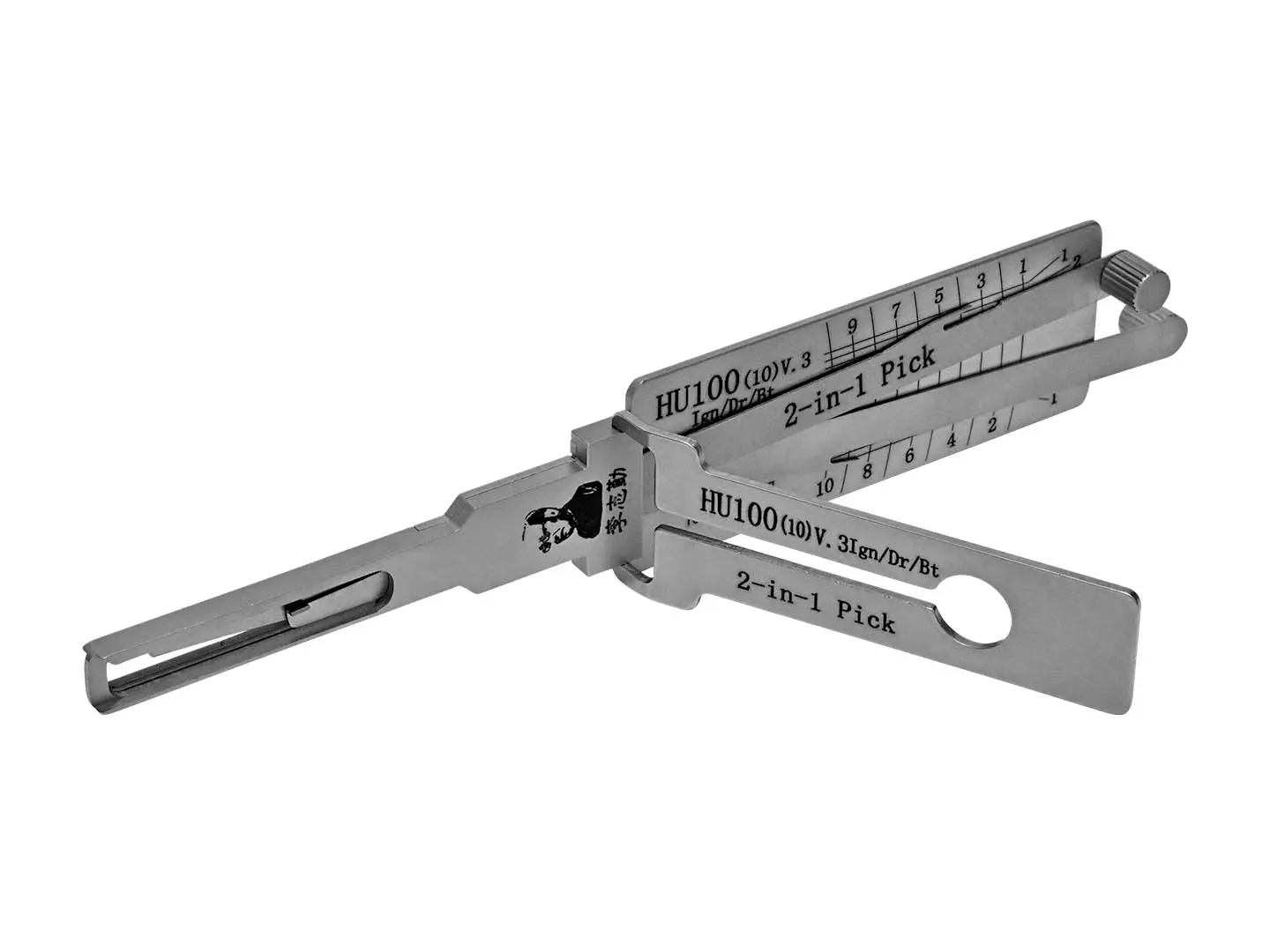 Lishi HU100 +V3-AG(10 Cuts) Original Tool