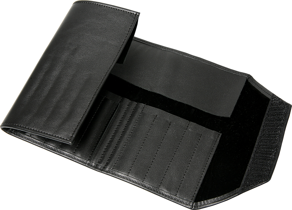 ELITE 27 Genuine Leather Roll-up Pouch (empty)