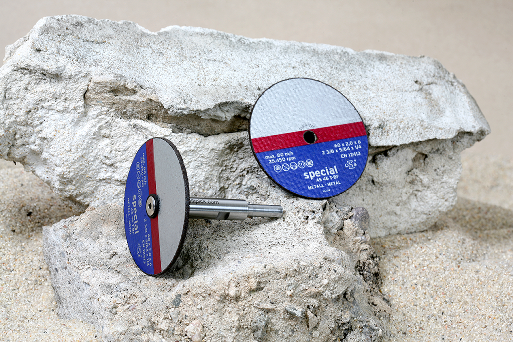 Grinding disc holder set
