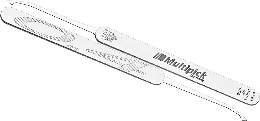 ELITE Hook-Dental 2 - Slim Pick 0.4 mm (V09)