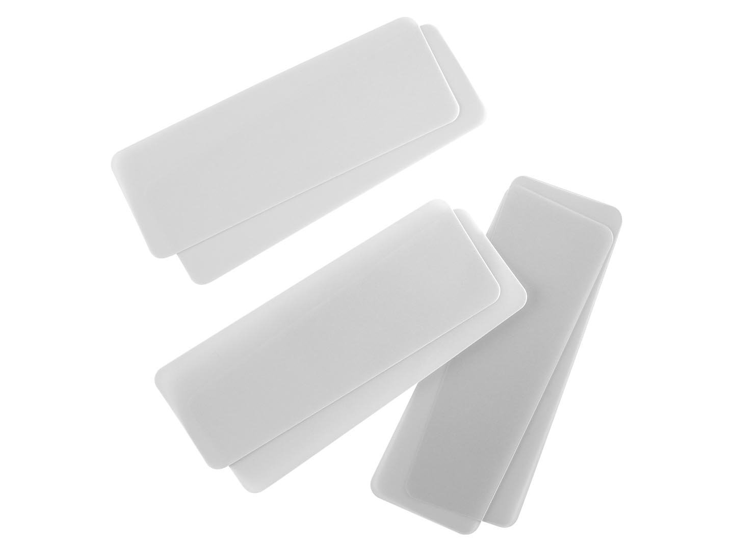 Kit de 6 tarjetas de apertura largas - 2x0,25 / 2x0.35 / 2x0.5 mm