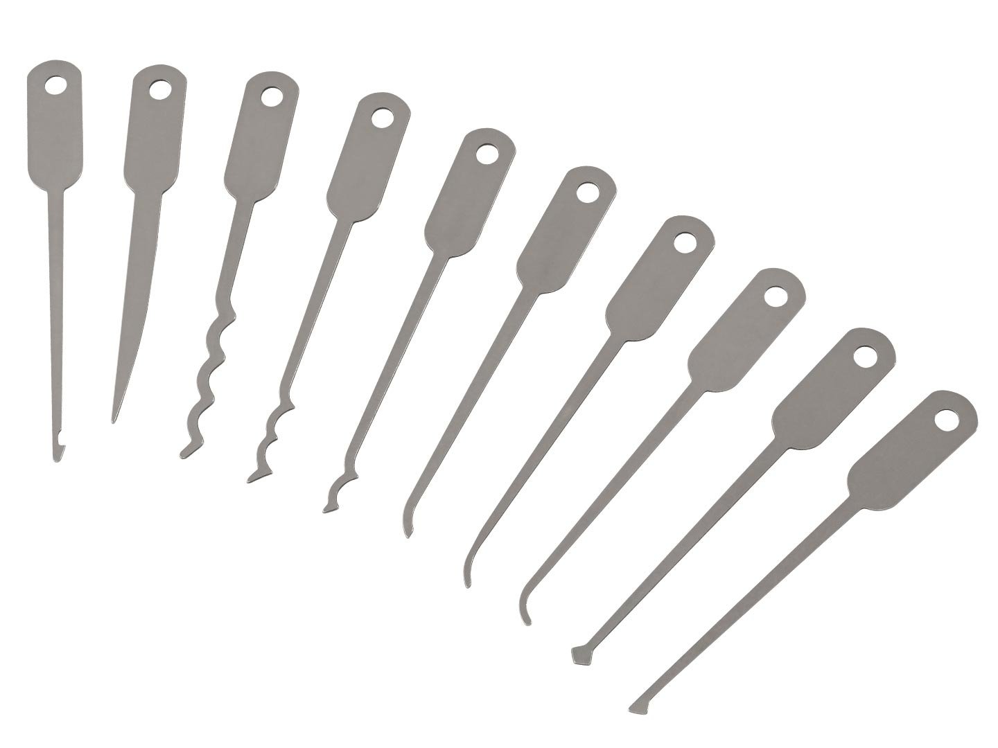 Pick Tip Set for EDC Jackknife Pick Set - 10 pcs. Pick Tip Set for EDC Jackknife Pick Set - 10 pcs.
