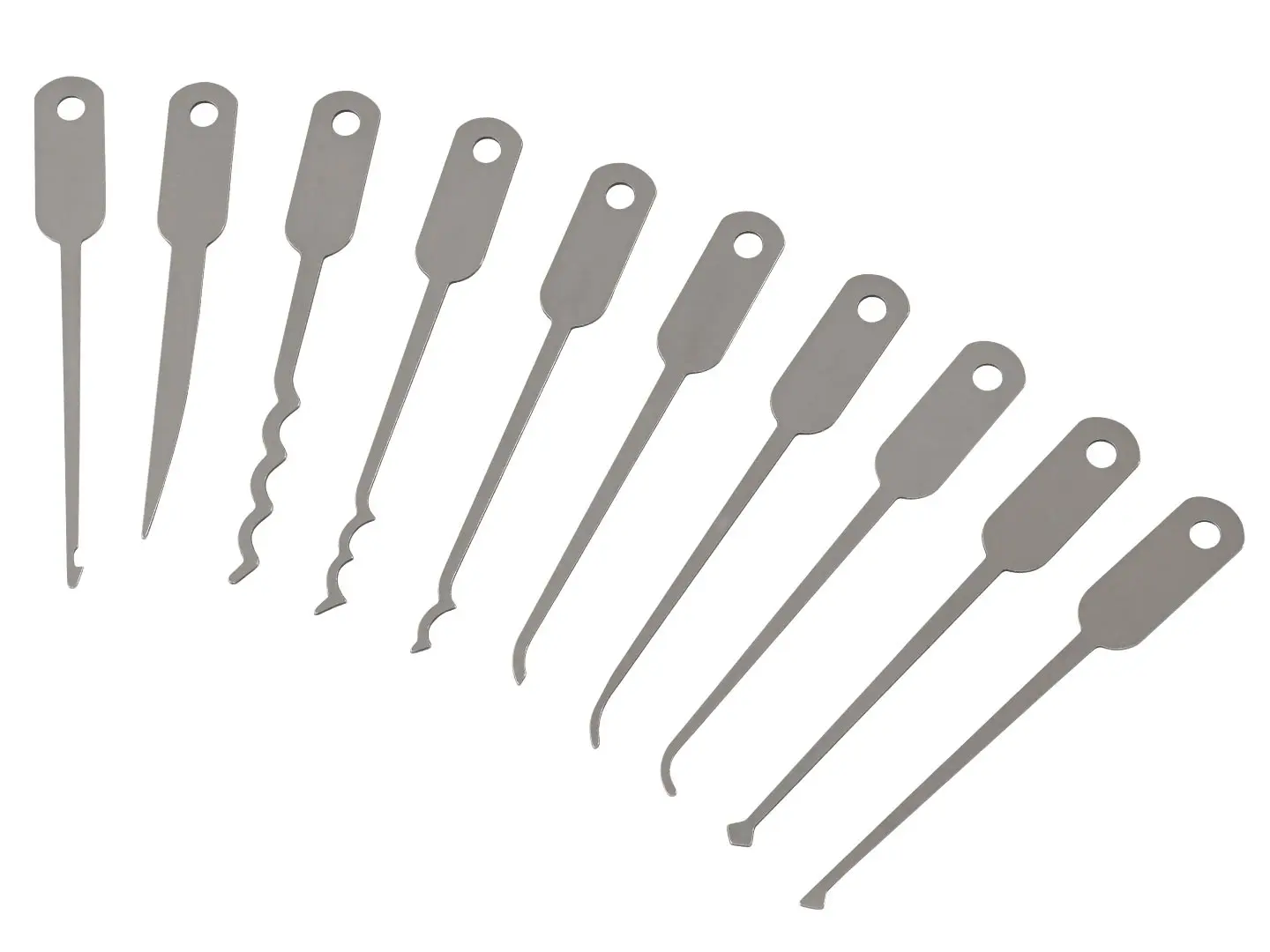 Pick Tip Set for EDC Jackknife Pick Set - 10 pcs.