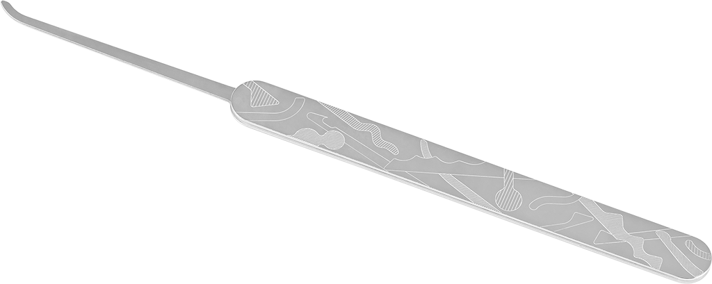 ELITE Hook short flat Pick 0.6 mm (PN60)