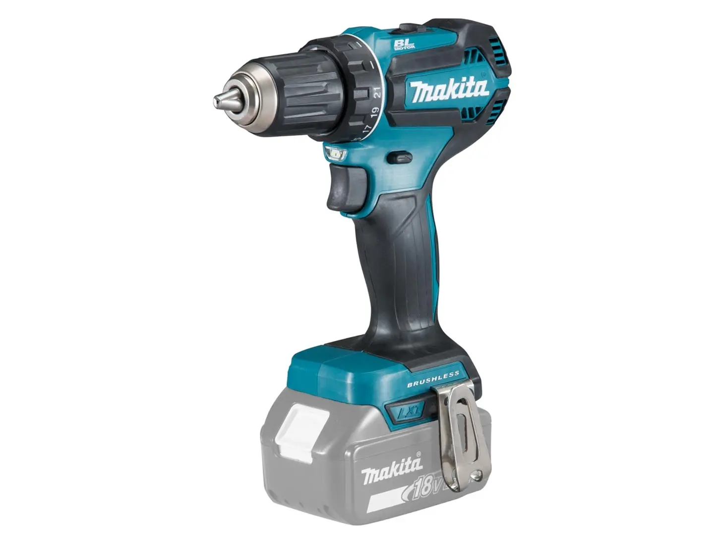 Makita cordless drill driver DDF485 w/o battery & charger