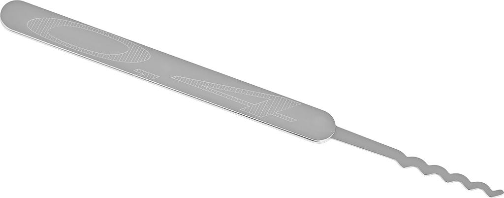 Rastrillo ELITE Small Wave cicloide quíntuple 0.4 mm