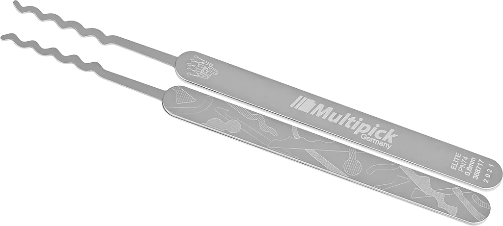 ELITE Wave rake small quint sinusoid 0.6 mm (PN74)