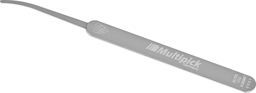 ELITE Curve-side aligned shaft Pick 0.4 mm (V53)