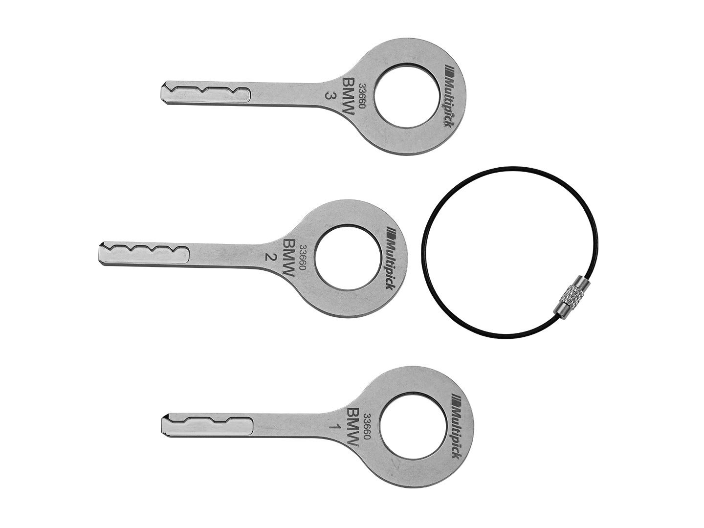 BMW - Simuladores de Llaves de Regatas – 3 piezas