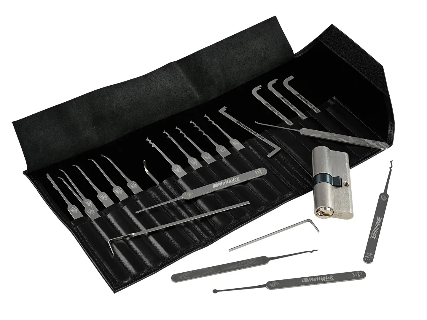 Multipick ELITE 23 - Slim Set de crochetage 0.4 mm
