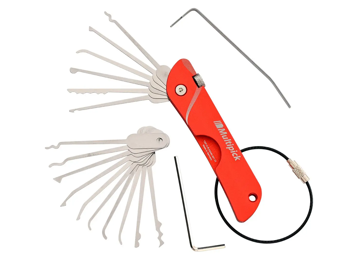 Jackknife Pocket Pick Set Redline Edition + 10 Tips