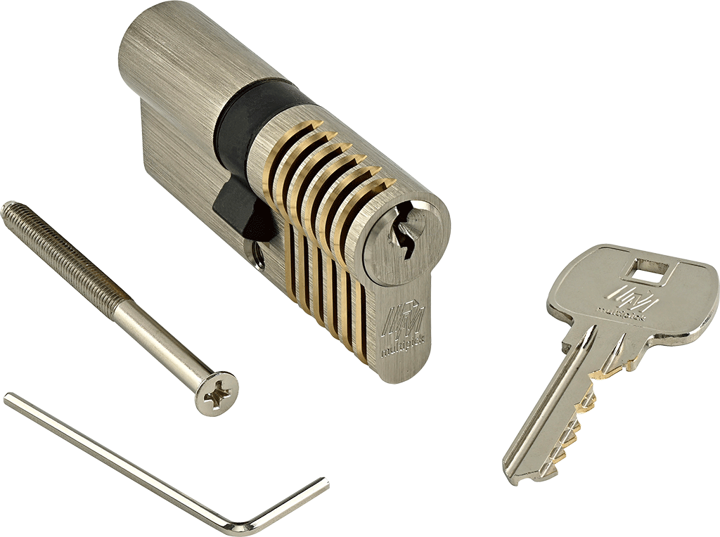 6-pin Euro profile training lock set