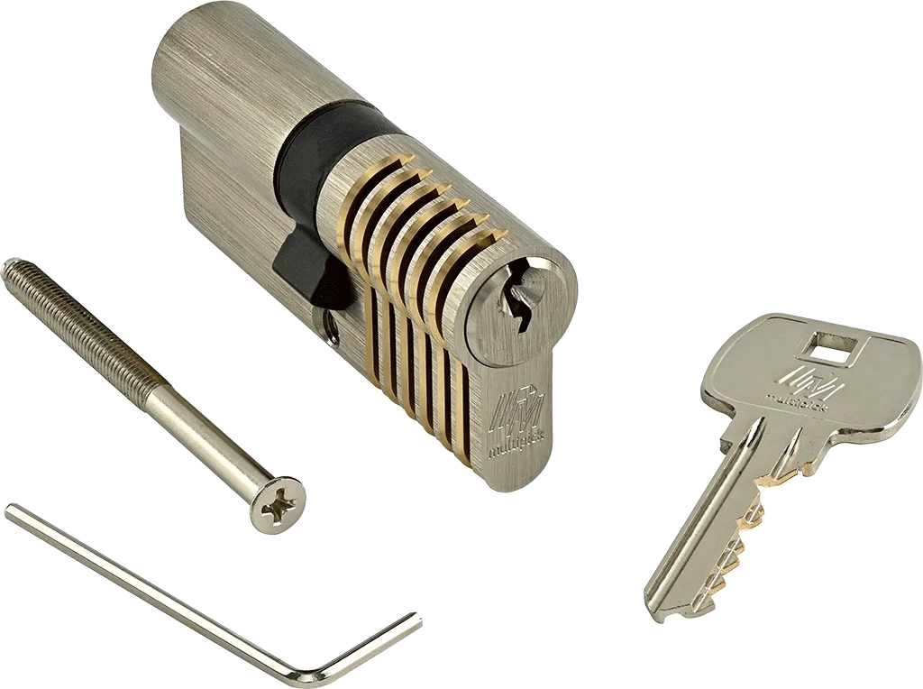 6-pin Euro profile training lock set