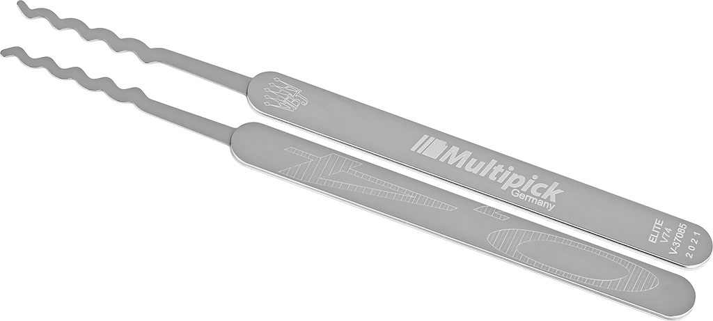 Rastrillo ELITE Small Wave cicloide quíntuple 0.4 mm