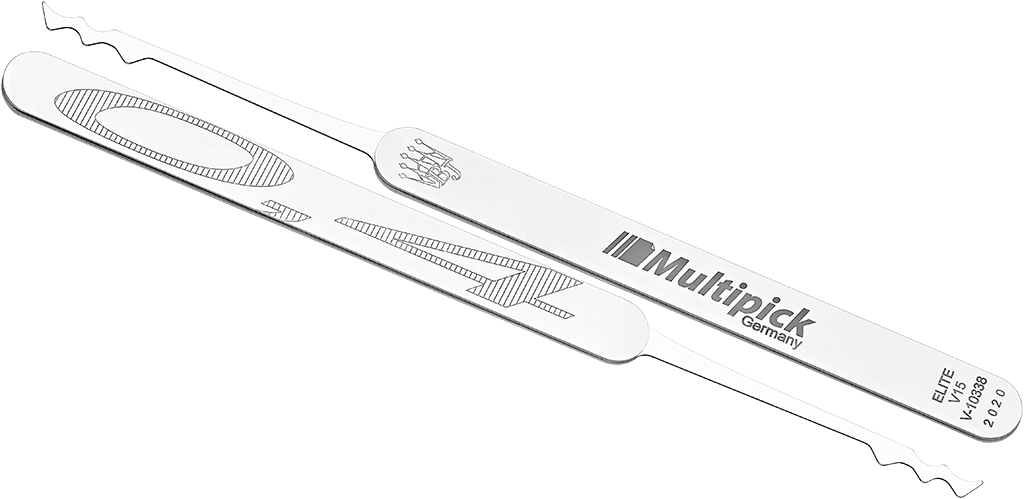 ELITE Rake - Slim Pick 0.4 mm (V15)