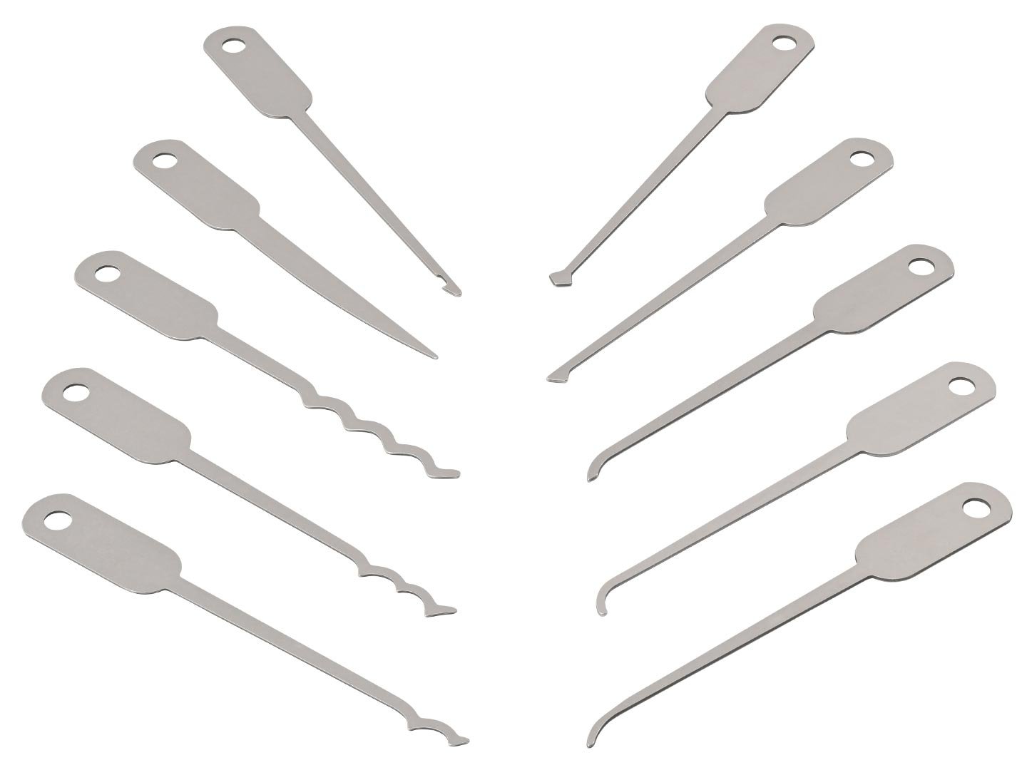 Pick Tip Set for EDC Jackknife Pick Set - 10 pcs. Pick Tip Set for EDC Jackknife Pick Set - 10 pcs.