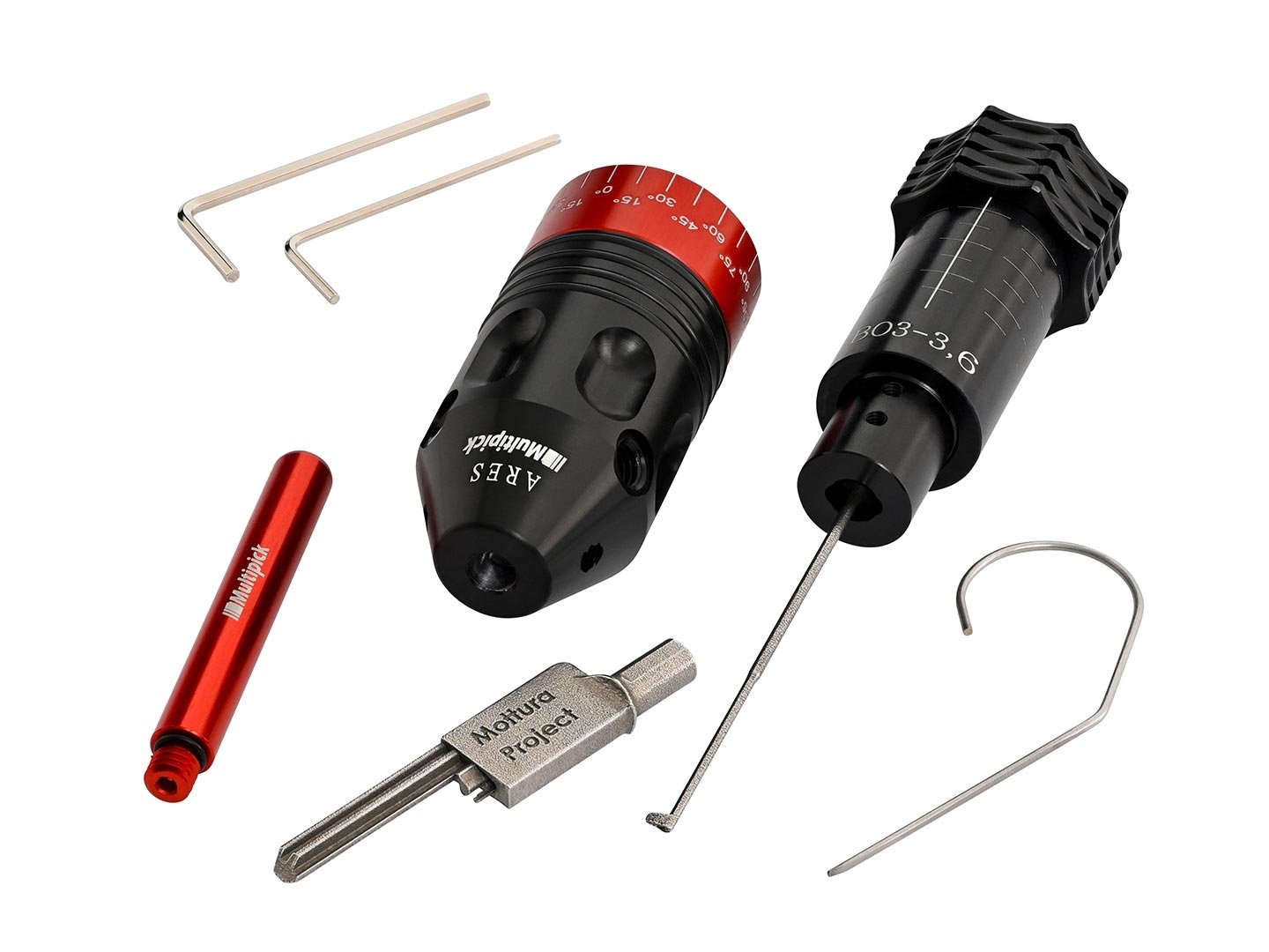Mottura- Project 6 Pin ARES lock opening tool Mottura- Project 6 Pin ARES lock opening tool