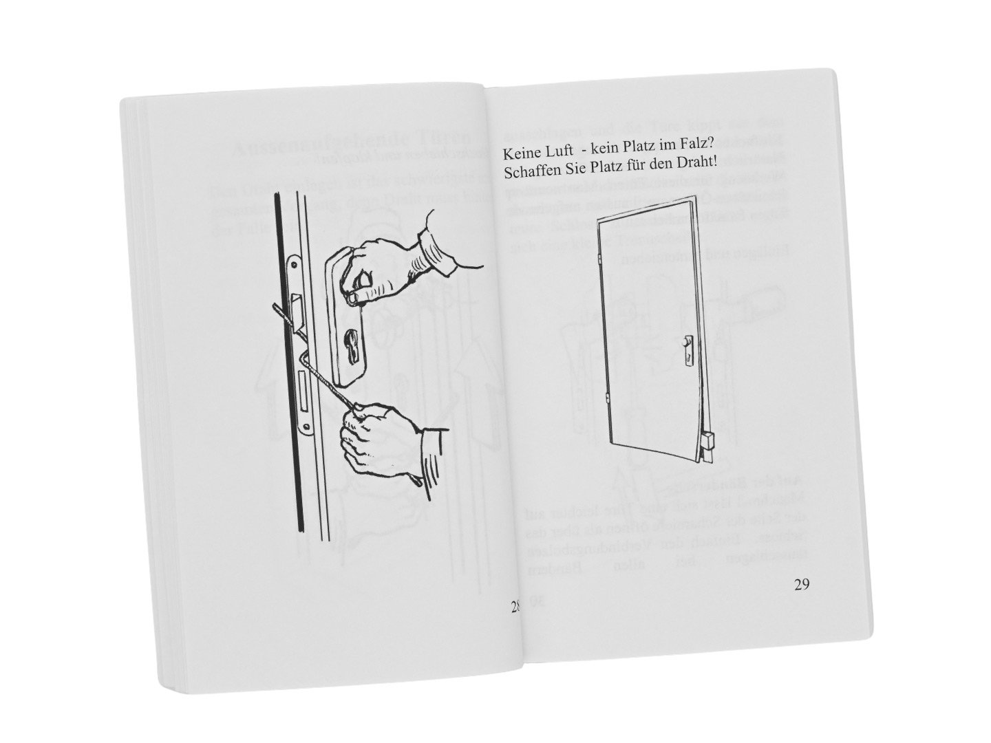 Taschenbuch “Polizei Schlüsseldienst”