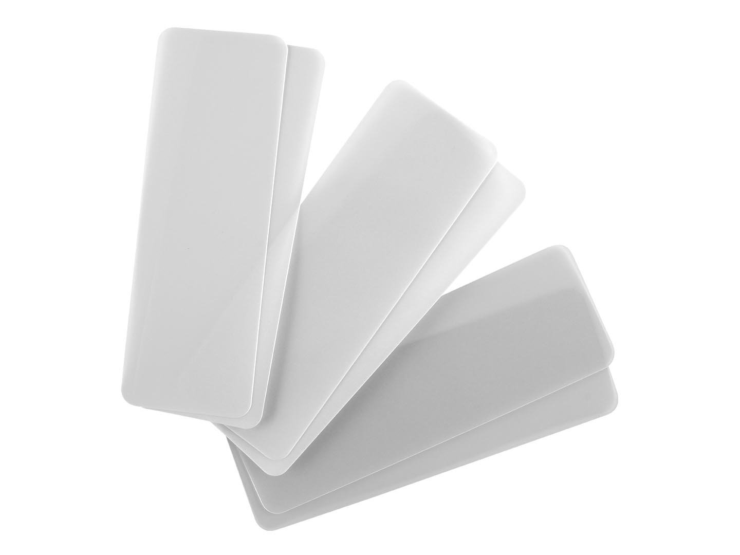 Kit de 6 tarjetas de apertura largas - 2x0,25 / 2x0.35 / 2x0.5 mm