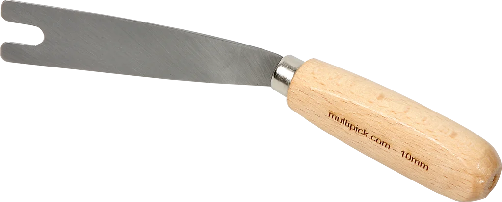 Square Bolt Knife 10 mm, angled