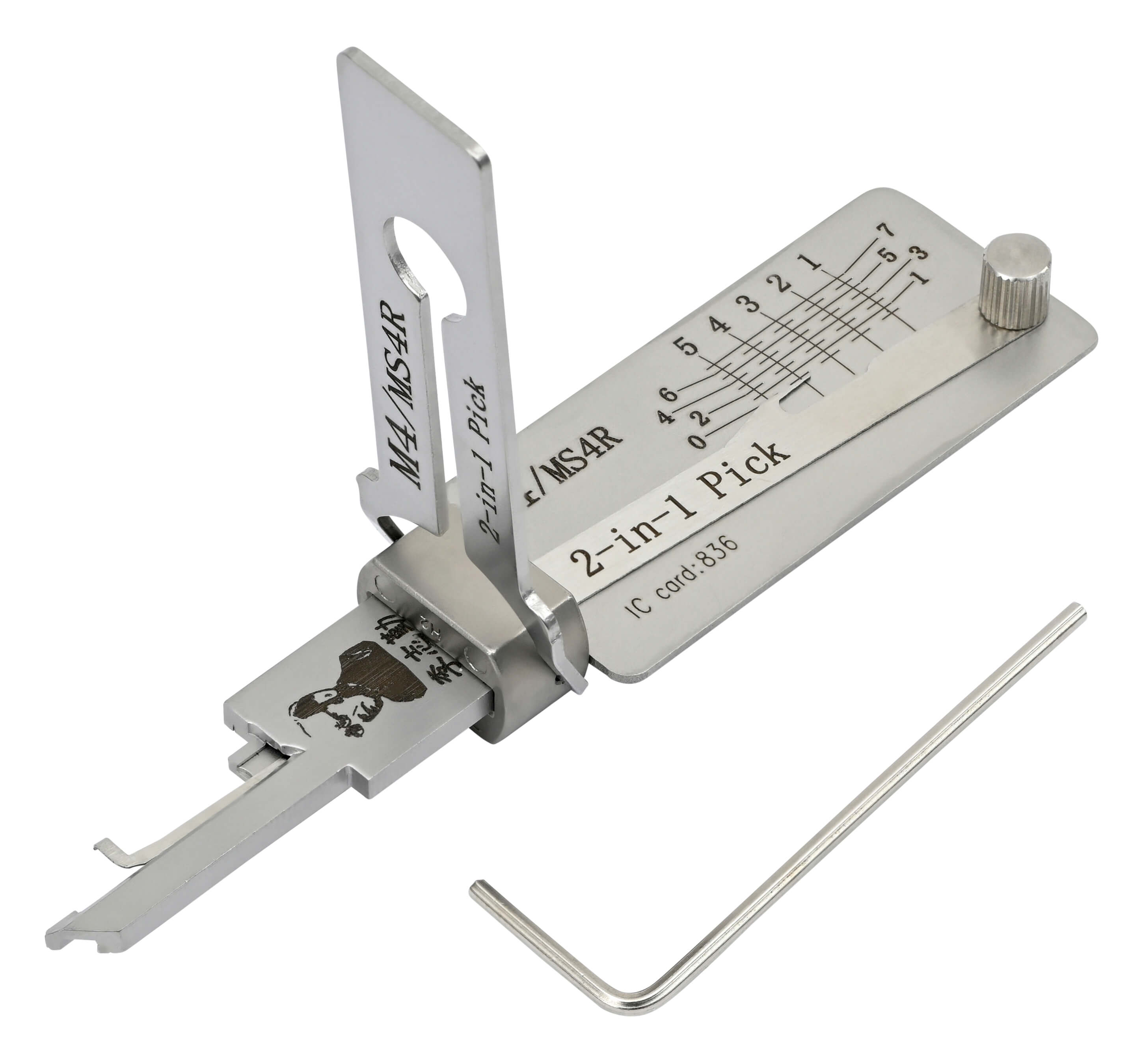 Lishi M4/MS4R-AG - Herramienta original