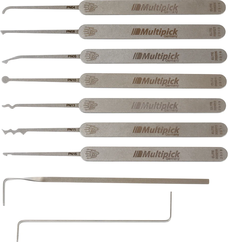 Multipick ELITE 9 Pick Set