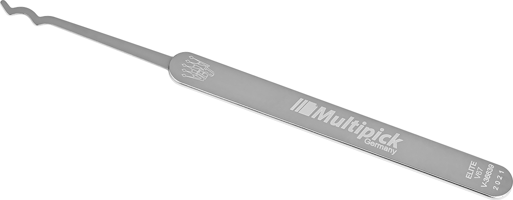 ELITE Wave rake large double cycloid Pick 0.4 mm (V67)