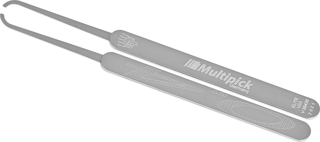 Ganzúa ELITE Gancho Alto Plano - 0.4 mm (V63)