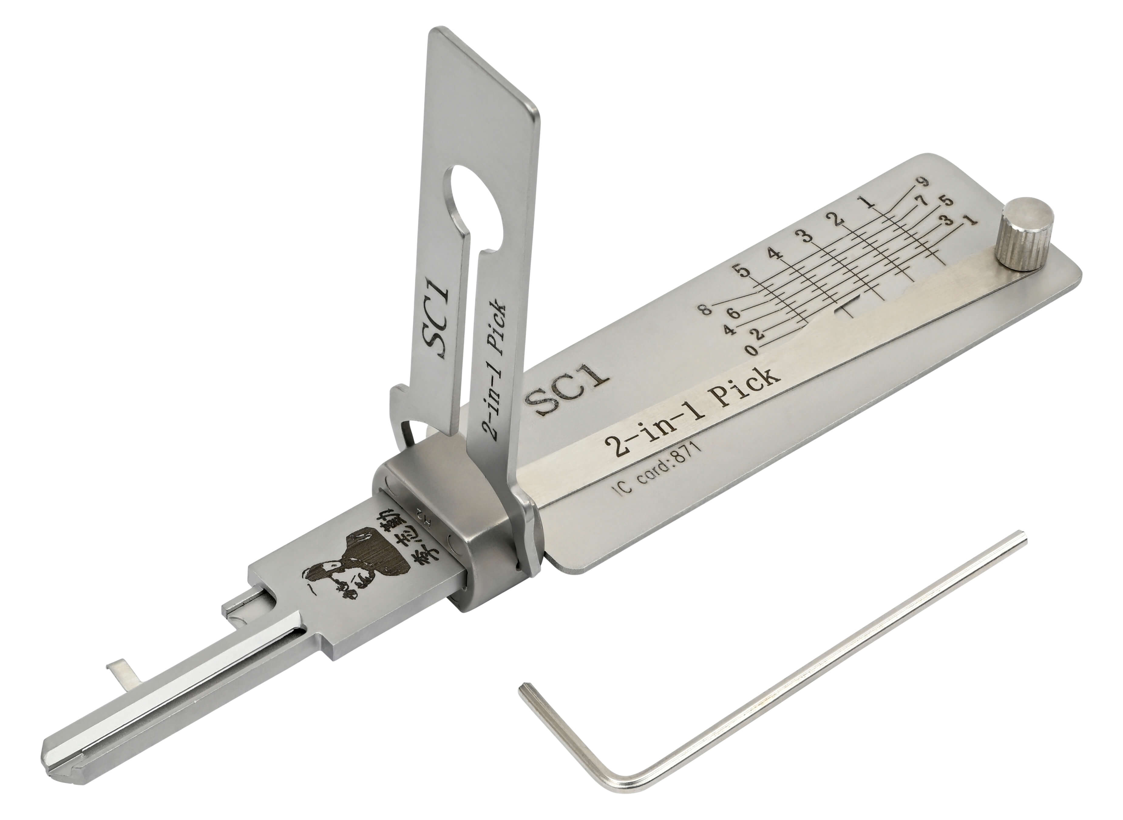 Lishi SC1-AG-5 Pins Original Tool Lishi SC1-AG-5 Pins Original Tool