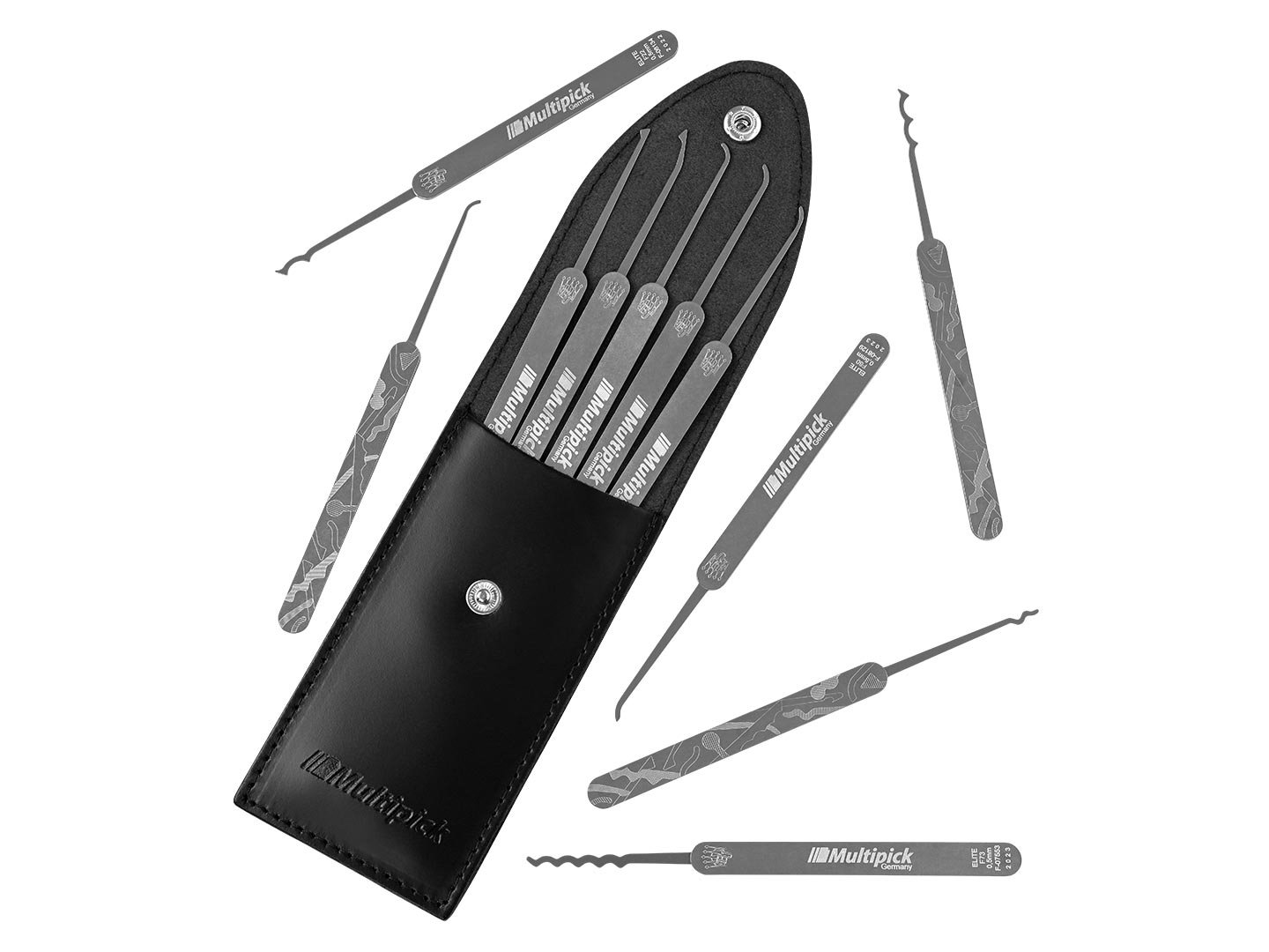 Juego de Ganzúas 0.5 mm Multipick ELITE SET II