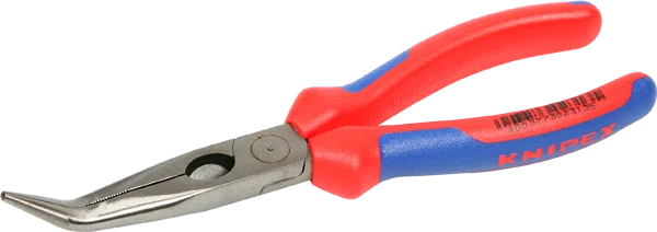 Knipex Nose Pliers with Cutter and 40° Bent Jaws