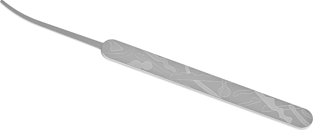 ELITE Curve-side aligned shaft 0.6 mm (PN53) - C. Palmer