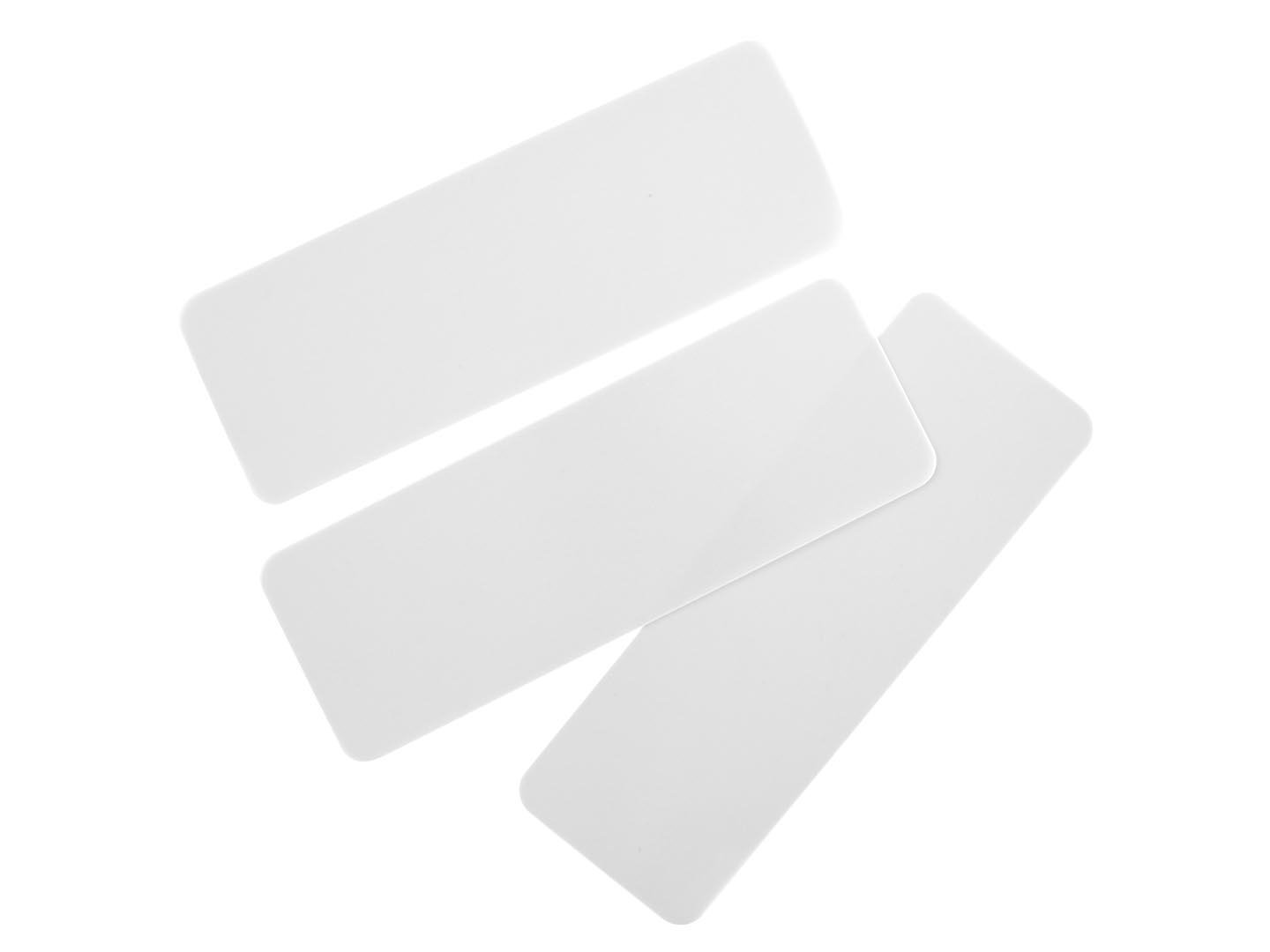Lange Tür-Öffnungskarten (3x 230 x 80 x 0.25 mm)
