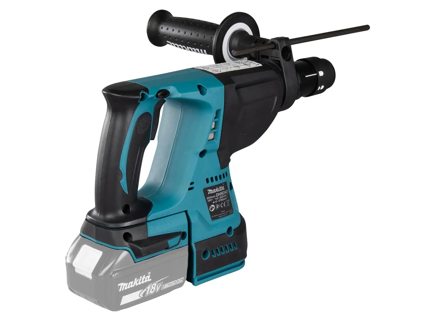 Makita cordless rotary hammer DHR243Z w/o battery & charger