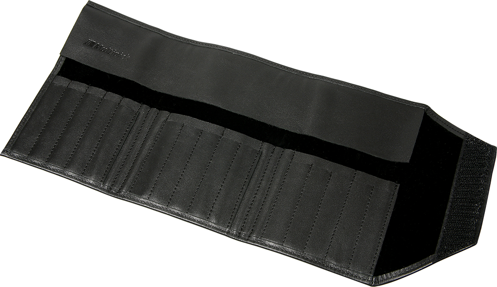 ELITE 27 Genuine Leather Roll-up Pouch (empty)