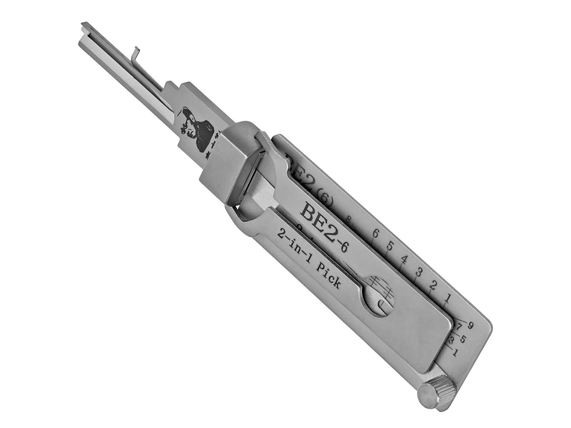 Lishi BE2-AG-6 pernos- Herramienta original
