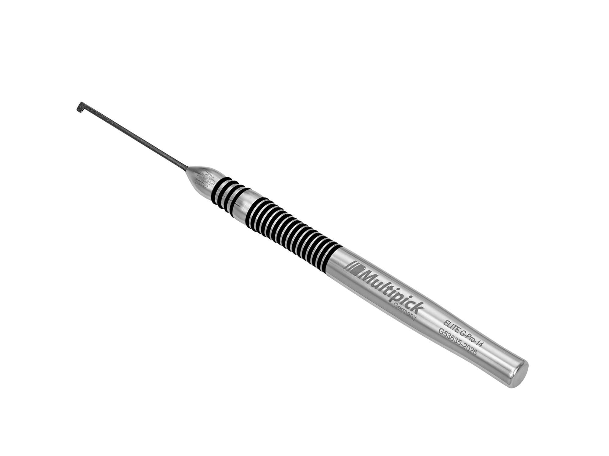ELITE G-Pro Dimple Pick – 14 “Short Thin Flat Flag”