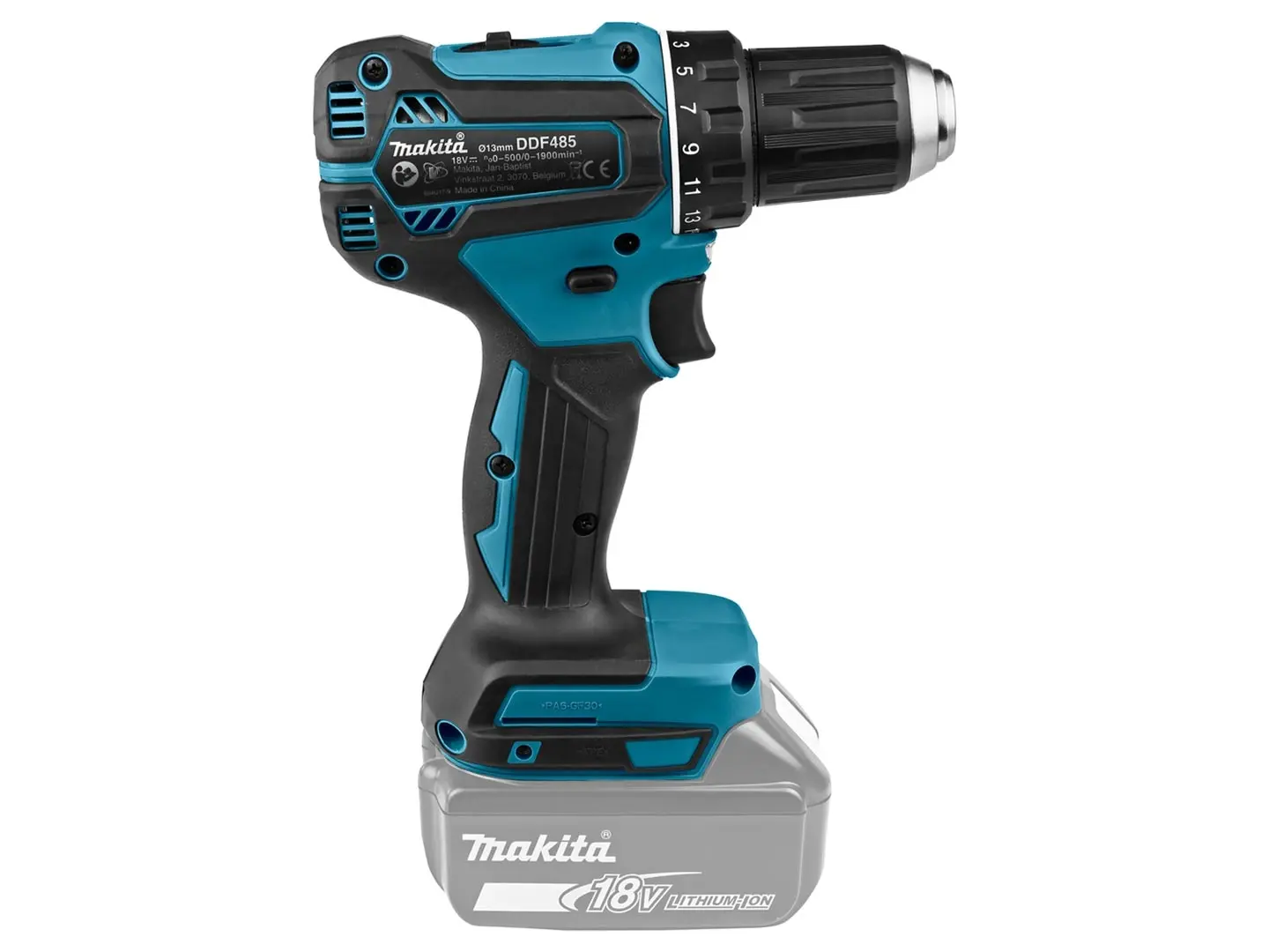 Makita cordless drill driver DDF485 w/o battery & charger