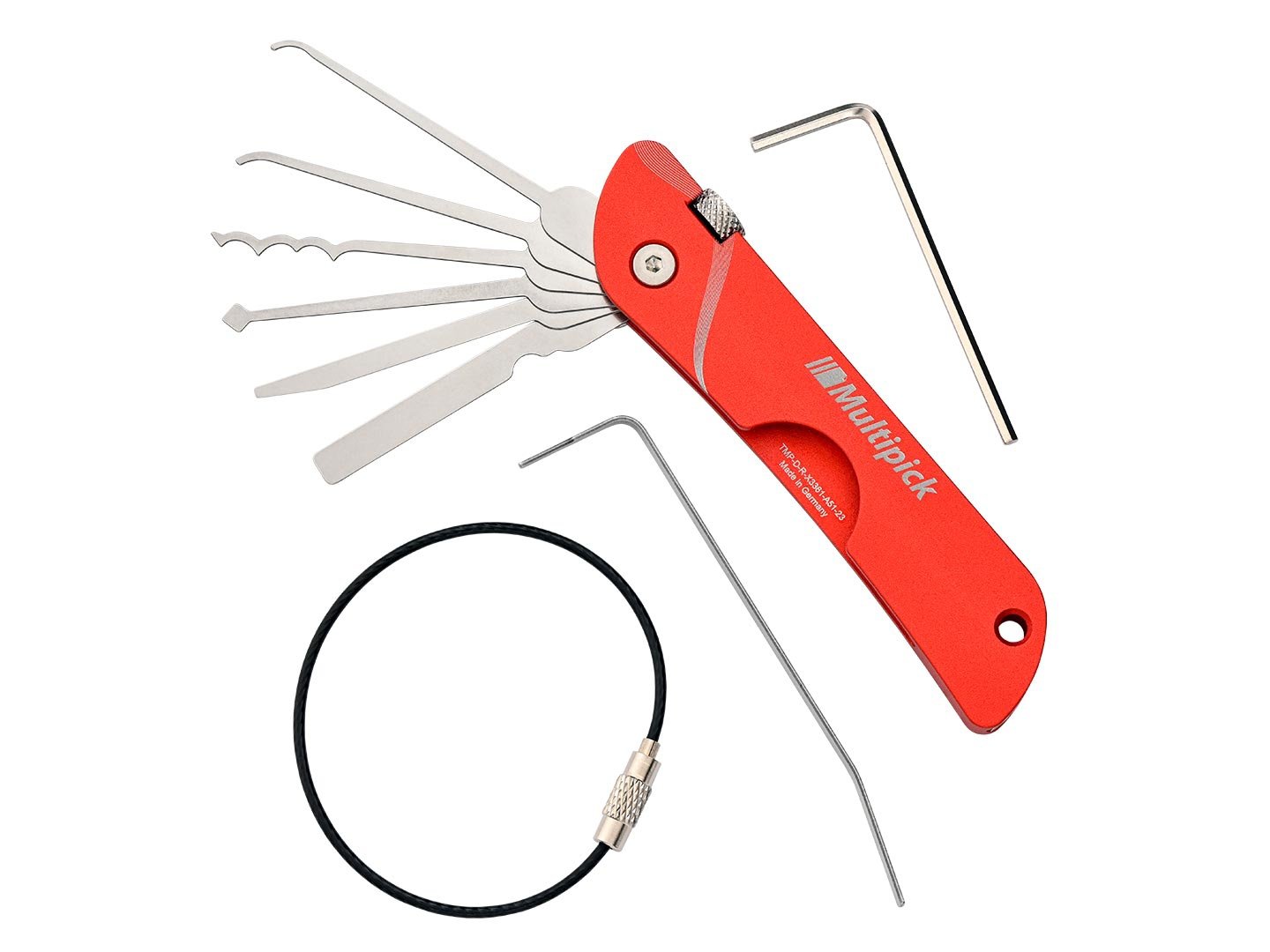 Jackknife EDC Pocket Pick Set Exclusive Redline Edition Jackknife EDC Pocket Pick Set Exclusive Redline Edition
