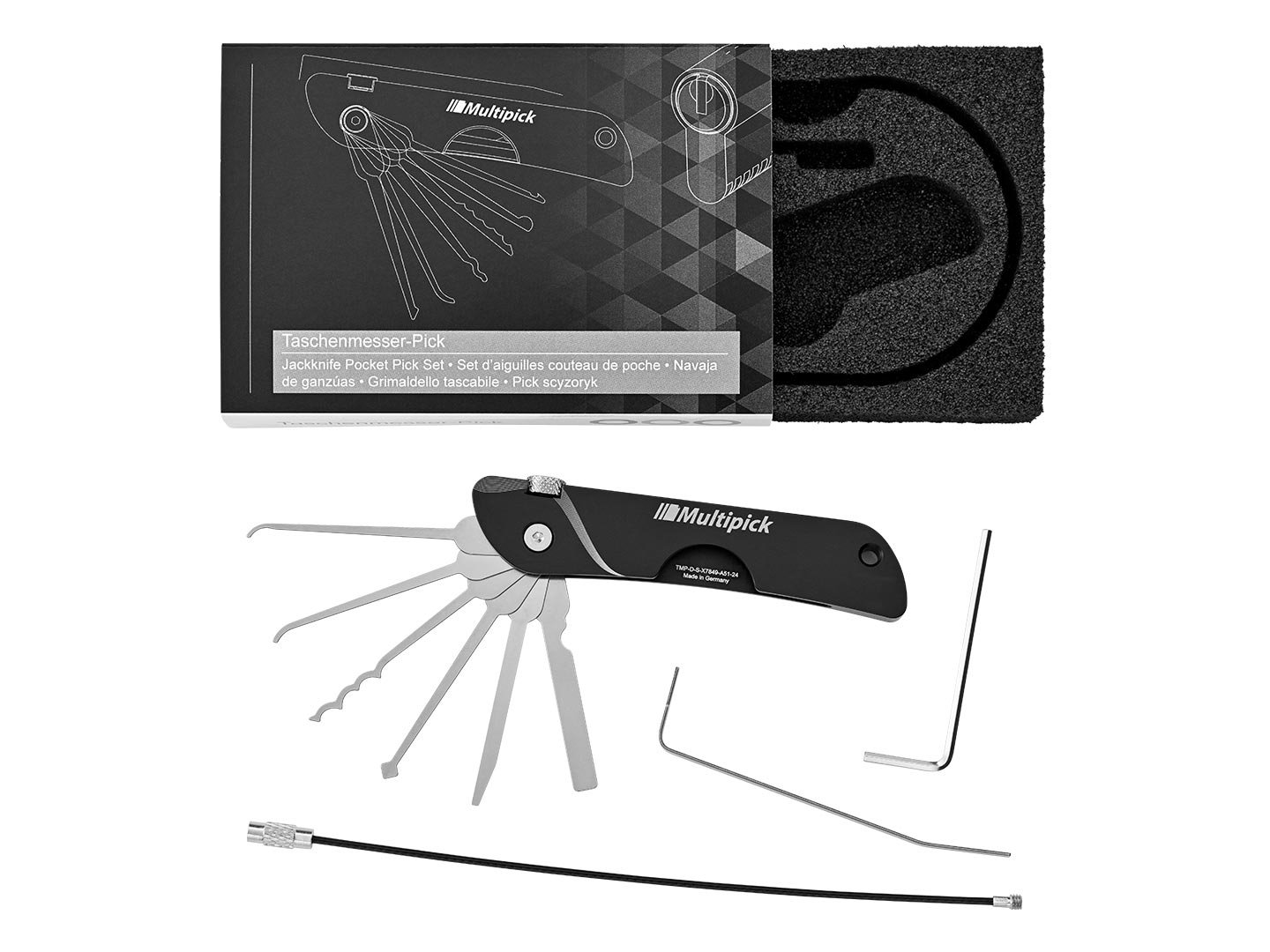 EDC Pocket Pick Set Exclusive Blackline Edition EDC Pocket Pick Set Exclusive Blackline Edition