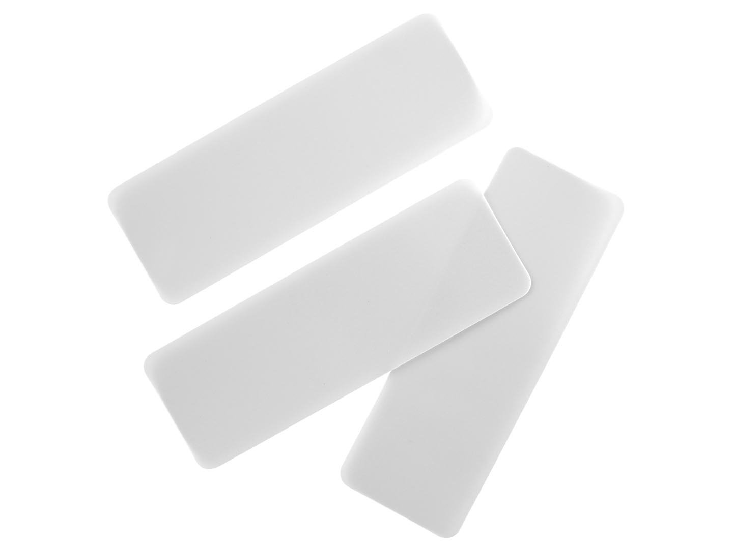 Lange Tür-Öffnungskarten (3x 230 x 80 x 0.35 mm)