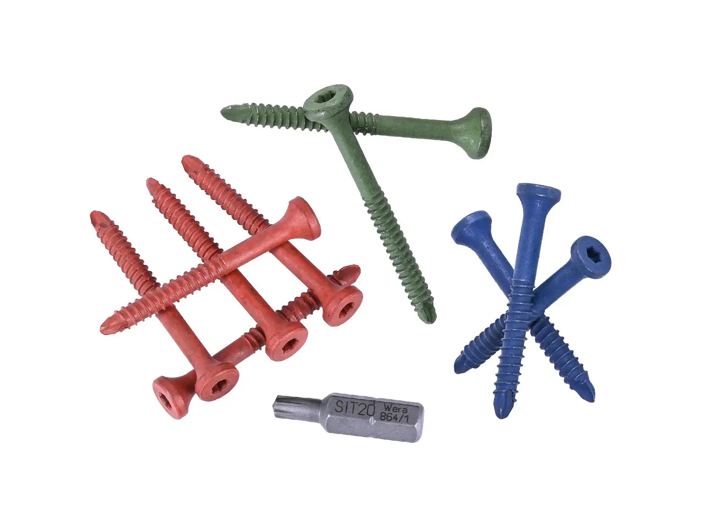 V-PRO ECO PACK - 10 different self-tapping screws