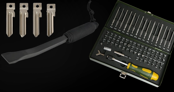 Hand tools for locksmiths