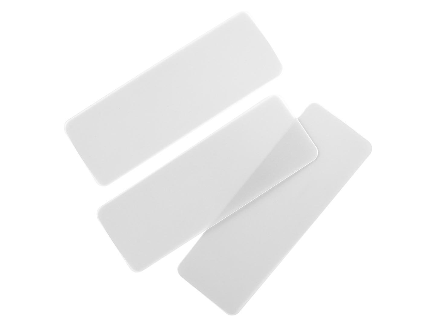 Lange Tür-Öffnungskarten (3x 230 x 80 x 0.5 mm)